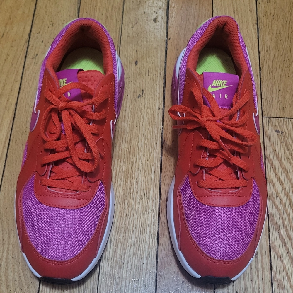 Nike Air Max Shoes Youth Size 6.5Y Red Pink - Picture 2 of 6